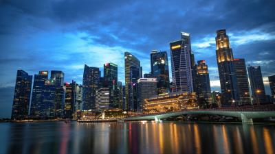 City buildings skyscrapers wallpaper 4k wallpaper