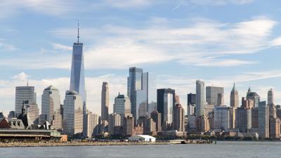 City skyscrapers architecture 4k wallpaper