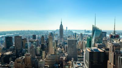 City tower skyscrapers 4k wallpaper