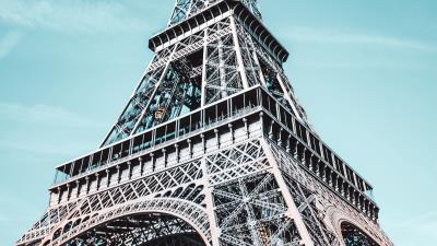 Eiffel tower architecture paris 4k wallpaper