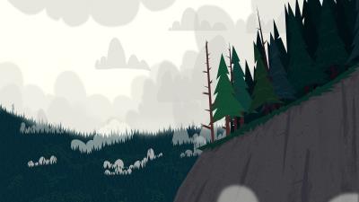 Forest trees spruce image 4k wallpaper