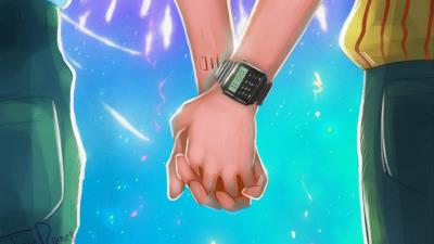 Hands hold art 4k wallpaper