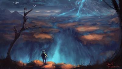 Man loneliness alone 4k wallpaper