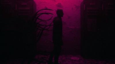 Man silhouette tentacles 4k wallpaper