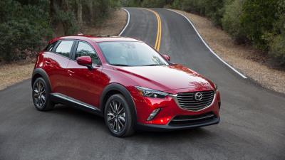 Mazda cx 3 side view 4k wallpaper