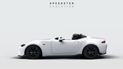 Mazda mx 5 speedster evolution 2017 4k wallpaper