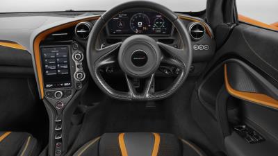 Mclaren 720S Interior 4k wallpaper