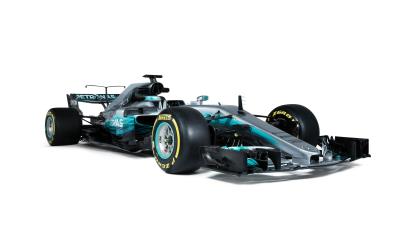 Mercedes amg f1 w08 eq power 4k wallpaper