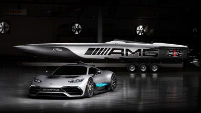 Mercedes amg project one 2018 4k wallpaper