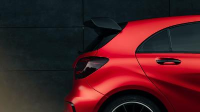 Mercedes benz car side view 4k wallpaper