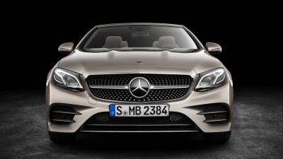 Mercedes benz e klasse amg line cabrio 2017 4k wallpaper