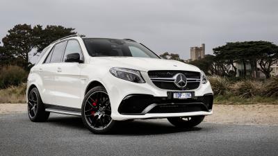 Mercedes benz gle class w166 amg 4k wallpaper