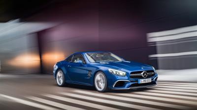 Mercedes benz sl class r231 4k wallpaper