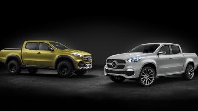 Mercedes benz x class concept 8k 4k wallpaper