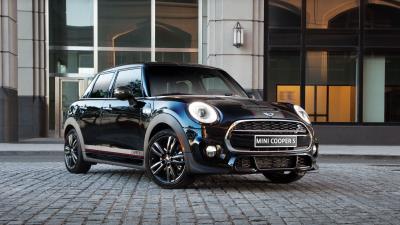 Mini cooper s f56 side view 4k wallpaper