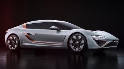 NanoFlowcell Quant 48Volt Concept Car 2017 4k wallpaper