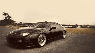 Nissan cars road sky 4k wallpaper