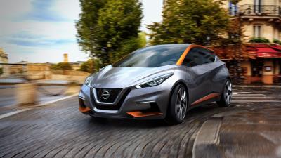 Nissan sway side view 2015 concept 4k wallpaper