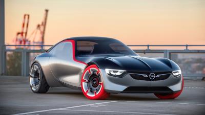 Opel gt concept 4k wallpaper