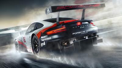 Porsche 911 rsr 4k wallpaper