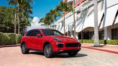 Porsche cayenne porsche red 4k wallpaper