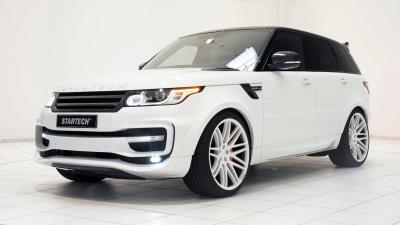 Range rover 2014 startech white side view 4k wallpaper