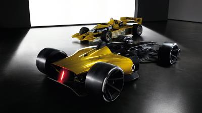 Renault rs 2027 vision concept f1 car 4k wallpaper