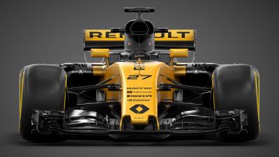 Renault rs17 formula one car 4k wallpaper