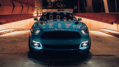 Sports car car front view 4k wallpaper