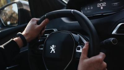 Steering wheel salon car 4k wallpaper