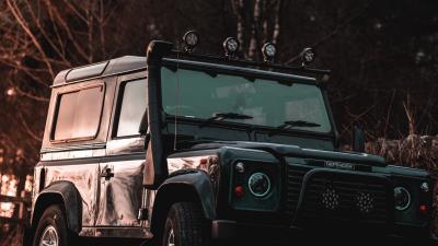 Suv car front view photo 4k wallpaper