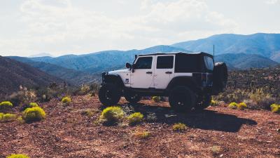 Suv mountains sky 4k wallpaper