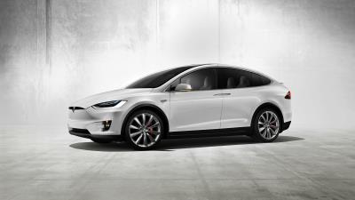 Tesla model x concept 2016 4k wallpaper