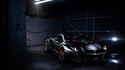 Vellano wheels lamborghini aventador 4k wallpaper