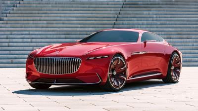 Vision mercedes maybach 6 2017 4k wallpaper