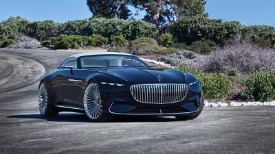 Vision mercedes maybach 6 cabriolet 4k wallpaper
