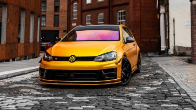 Volkswagen golf volkswagen car 4k wallpaper