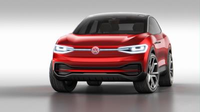 Volkswagen id crozz 2017 frankfurt motor show 4k wallpaper