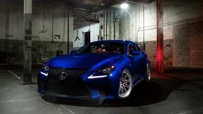 Vossen blue lexus rc f 4k wallpaper