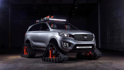 2016 kia sorento ski gondola 4k wallpaper