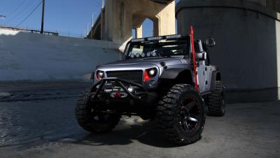 2016 omix ada custom jeep wrangler 4k wallpaper