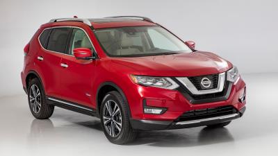 2017 Nissan Rogue Hybrid SL AWD front Wallpaper 4k wallpaper