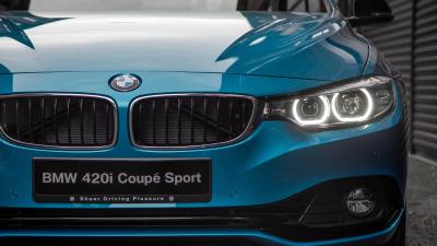 2017 bmw 420i coupe sport 4k wallpaper