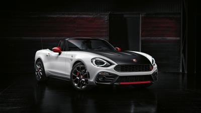 2017 fiat 124 spider abarth 4k wallpaper