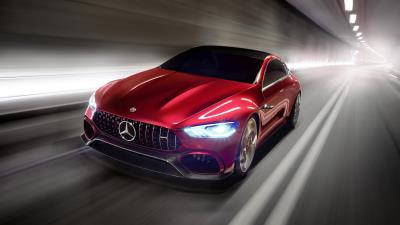 2017 mercedes amg gt concept 4k wallpaper