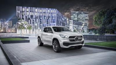 2017 mercedes benz x class pickup truck 8k 4k wallpaper