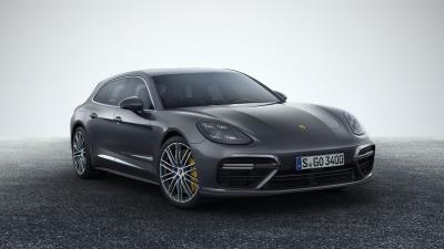 2017 porsche panamera turbo sport turismo 4k wallpaper