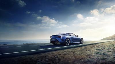 2018 Lexus LC 500h 4k wallpaper