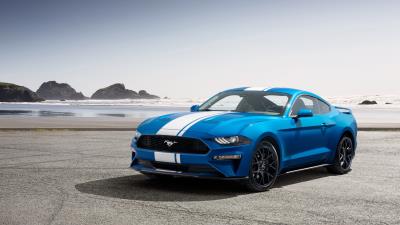2019 ford mustang ecoboost performance pack 4k wallpaper
