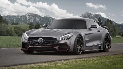 Amg mercedes benz gt3 c190 side view 4k wallpaper
